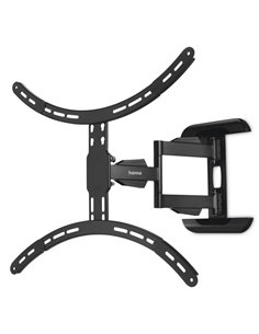 Hama Support de Pared Pour TV Jusqu'à 75" - Peso Max 45kg - Inclinable - Giratorio - VESA 600x500mm - Acier - Gestor de Cables -