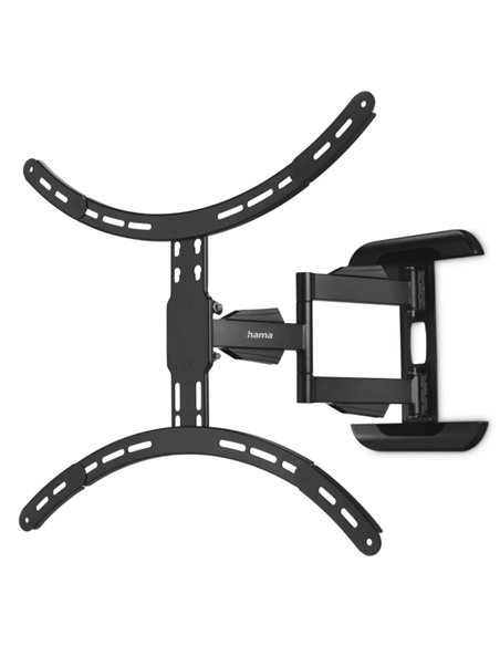 Hama Support de Pared Pour TV Jusqu'à 75" - Peso Max 45kg - Inclinable - Giratorio - VESA 600x500mm - Acier - Gestor de Cables -