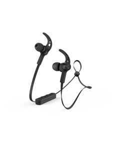 Hama Freedom Run II Écouteurs Deportivos - Bluetooth - Rango 10m - Asistente de Voz - Couleur Noir
