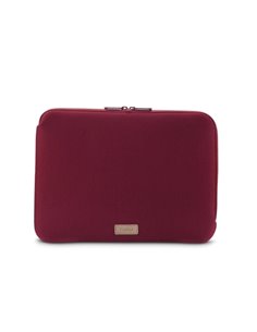 Hama Jersey Housse Pour Portatiles Jusqu'à 14.1" - Fermeture zippée - Forro Intérieur Doux - 37x1.5x27cm - Couleur Rouge