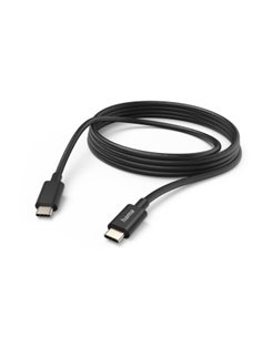 Hama Câble USB-C - Longueur 1m - USB-C à USB-C - 480 Mbit/s - 60W - Couleur Noir