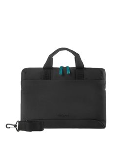Tucano Smilza Maletin Portable 15,6" - Taille Slim - Système Anti-Choques - Mango Double - Couleur Noir