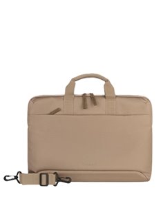 Tucano Smilza Maletin Portable 15,6" - Taille Slim - Système Anti-Choques - Mango Double - Couleur Beige