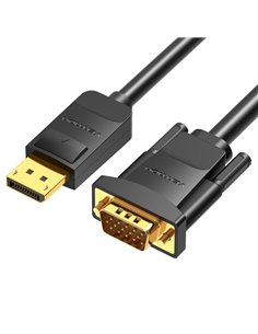 Vention Câble DisplayPort Mâle à VGA Mâle - 3m - Couleur Noir