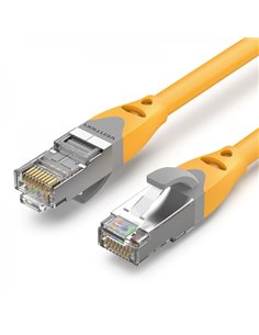 Vention Câble de Réseau SFTP RJ45 Cat.6a - 2m - Couleur Jaune