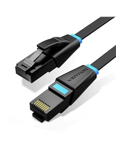 Vention Câble de Réseau - Cat.6a UTP - Longueur 10m - Vitesse Jusqu'à 1Gbps - 32AWG - Couleur Noir