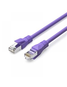 Vention Câble de Réseau Cat.6a SFTP - Longueur 1.5m - Vitesse Jusqu'à 10Gbps - 26AWG - Cubierta de PVC - Blindaje Multicapa - Co
