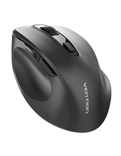 Vention Souris Ergonomique Inalambrico Pour Diestros - 6 Botones - 4000dpi - Transmisor 2.4GHz - Portée 10m - Alimentation à Pil