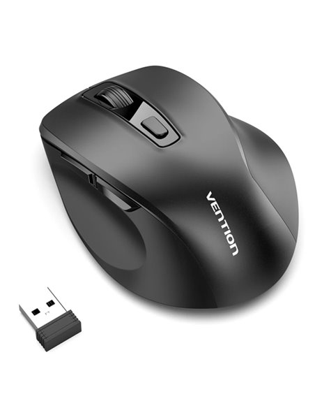 Vention Souris Ergonomique Inalambrico Pour Diestros - 6 Botones - 4000dpi - Bluetooth - Portée 10m - Alimentation à Pilas - Bot