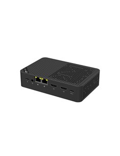 Leotec LEMPC23 Mini PC NAS Server - Intel N150 Jusqu'à 3.6GHz - 12GB LPDDR5 - 64GB eMMC + SSD NVMe 512GB - Dual Boot Windows 11 