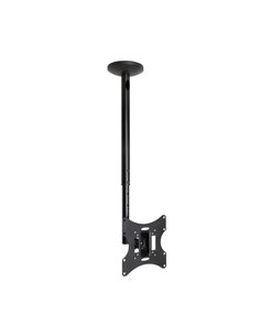 Tooq Support de Techo Pour Pantallas 23-42" - Altura, Inclinacion, Giro et Nivelacion Regulables - Gestion de Cables - Peso Max.
