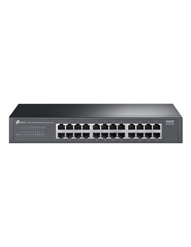 TP-Link LS1024G Switch 24 Puertos RJ45 1Gbps - No Administrado - Plug and Play - Supporte QOS - Silencioso - Conmutacion Jusqu'à