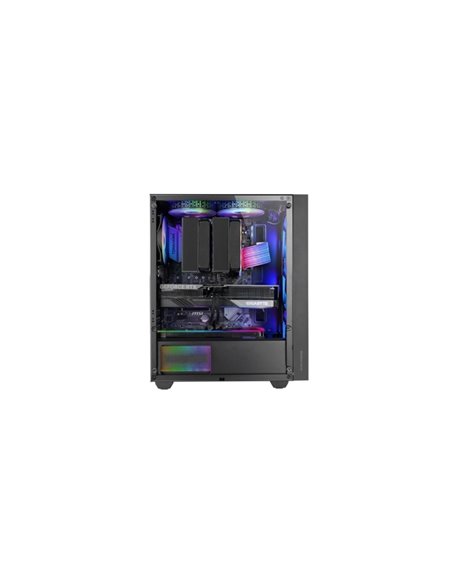 Mars Gaming MC-AIR Boîte Torre ATX - 4 Ventiladores de 120mm FRGB - Rejilla Avant Metalica - Double caméra - 7 Ranuras de Expans