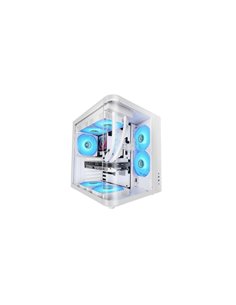 Mars Gaming MC-CURV Boîte Torre ATX - Cristal Templado Curvo Continu - Double caméra - Conectividad USB-C et USB 3.0 - 7 Ranuras
