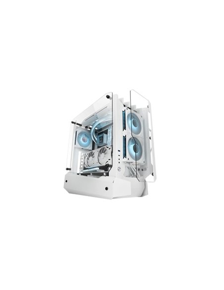 Mars Gaming MC-EDGE Boîte Torre ATX - Support Pour Refrigeracion Liquida - Triple Cristal Templado - Format Open Air - 7 Ranuras