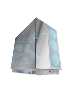 Mars Gaming MC-NOVA3 Boîte Torre E-ATX - Aluminium de Grado Aeroespacial - Triple Cristal Cromado - 7 Ranuras de Expansion - 7 R