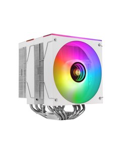 Mars Gaming MCPU-X26 Disipador CPU - Potencia TDP Jusqu'à 350W - 6 Tubos - Silencioso - 2 Ventiladores PWM de 120mm - 2600rpm - 