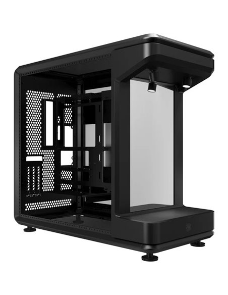 Cooler Master MasterFrame 360 Stage Mirror Boîte ATX - 2x USB-À 3.2 1x USB-C 4.0 1x Audio et Micro - Espejo Avant - Focos ARGB -