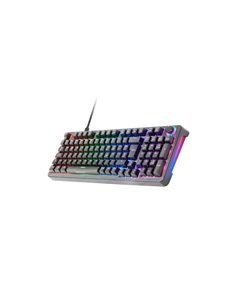 Mars Gaming MKPRO Clavier Completo Hibrido H-Mech - Switch SKN Jaune - Disposicion Internacional QWERTY US - Iluminacion RGB Chr