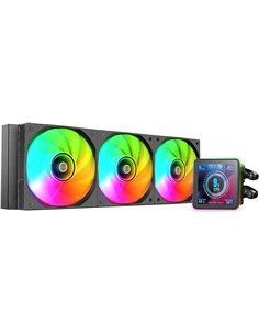 Mars Gaming ML-VISIONPRO360 Kit de Refrigeracion Liquida - Potencia 600W - Iluminacion ARGB - Bomba Opti-Chamber - Couleur Noir