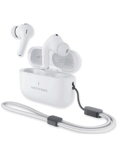 Vention Echo Lite E11 Plus Écouteurs Intraurales Inalambricos - Bluetooth 6.0 - Autonomie jusqu'à 6h - Étui Avec Batterie de 250