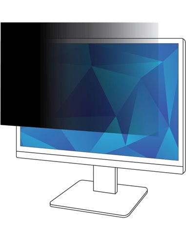 3M Filtro de Privacidad Pour Écran de 32" - Vision Latéral Oscurecida desde 60º - Ayuda à Reducir la Luz Bleu