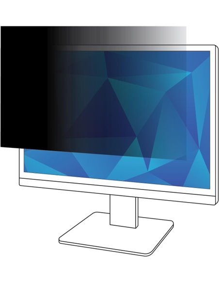 3M Filtro de Privacidad Pour Écran de 32" - Vision Latéral Oscurecida desde 60º - Ayuda à Reducir la Luz Bleu