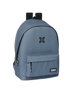 Safta Munich Basicos Sac à dos Pour Portable 15.6" - Conector USB - 2 Compartiments - 31x44x18cm - Couleur Gris