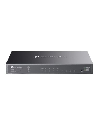 TP-Link Omada SG2008P Switch 8 Puertos RJ45 1Gbps - Negociacion Automatica - 4xPoE+ - Funciones et Sécurité Avanzada - Supporte 