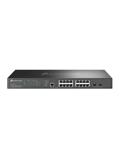 TP-Link Omada SG3218XP-M2 Switch 18 Puertos - Gestionado - 16xRJ45 2.5Gbps - 2xSFP+ 10Gbps - Supporte QOS - Conmutacion Jusqu'à 