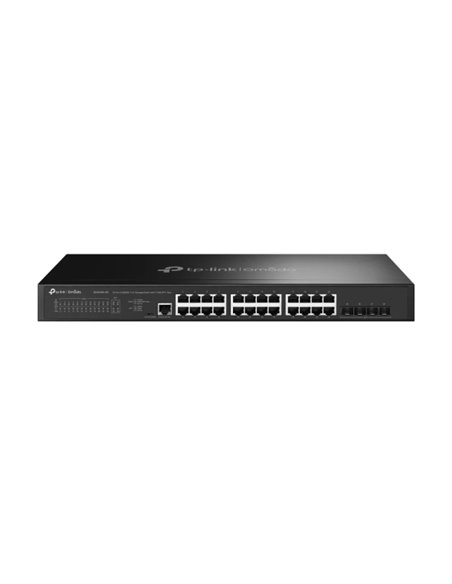 TP-Link Omada SG3428X-M2 Switch 28 Puertos - Gestionado - 24xRJ45 2.5Gbps - 4xSFP+ 10Gbps - Supporte QOS - Conmutacion Jusqu'à 2