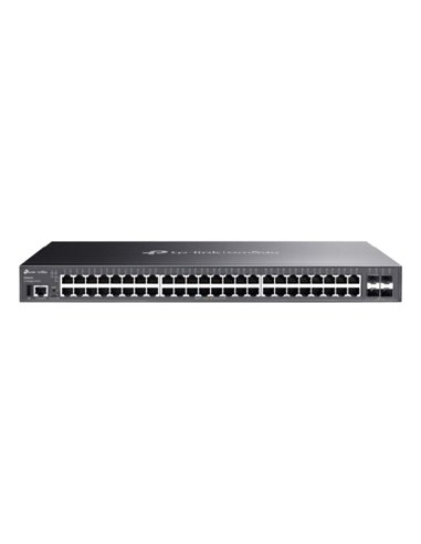 TP-Link Omada SG5452X Switch 52 Puertos - Gestionable - 48xRJ45 1Gbps - 4xSFP+ 10Gbps - Conmutacion Jusqu'à 176Gbps - Couleur No
