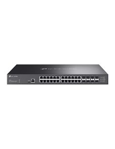 TP-Link Omada SX3832 Switch 32 Puertos - Gestionado - 24xRJ45 10Gbps - 8xSFP+ 10Gbps - Supporte QOS - Conmutacion Jusqu'à 640Gbp