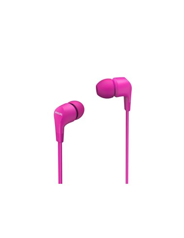 Philips Écouteurs Intraurales Avec Câble - Jack 3.5mm - Microfono Intégré - 3 Pares de Almohadillas de Silicona - Aislamiento Pa