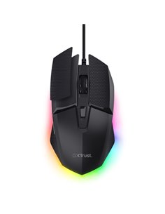 Trust GXT 121 Felox+ Souris Gaming Avec 6 Botones - Réglable Jusqu'à 10.000dpi - Luz LED RGB - Almohadillas Antidérapants - 42x7