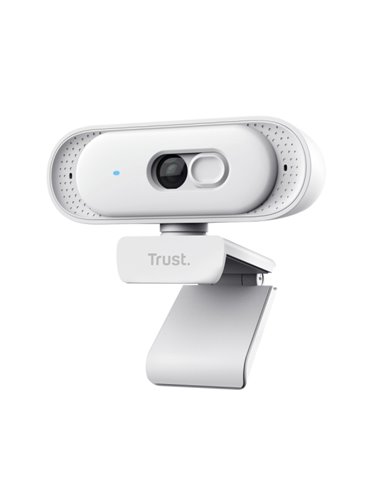 Trust Tomar Webcam QHD 2K - Câble 2m - Microfono Incorporado - Balance de Blancos Automatico - Modo de Privacidad - Rosca 1/4" -