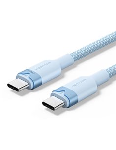 Vention Câble USB-C - Potencia Jusqu'à 240W - Longueur 1m - Recubrimiento de Nailon Tressé - Vitesse Jusqu'à 480Mbps - Couleur B