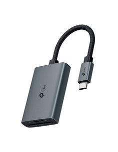 TP-Link UA440C Lector de Tarjetas SD et MicroSD - Vitesse Jusqu'à 5Gbps - Câble USB-C de 15cm - Capacité Maxima 2TB - Plug and P