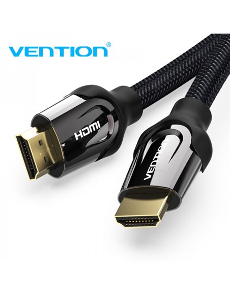 Vention Câble HDMI Mâle à HDMI Mâle 2.0 4K - 1m - Couleur Noir