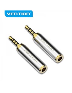 Vention Adaptateur Jack 2.5 Mâle à Jack 3.5 Femelle - Couleur Argent