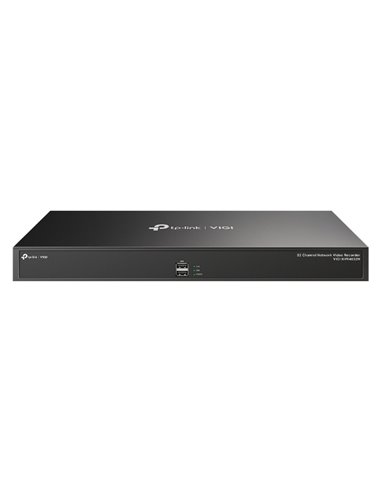TP-Link Vigi NVR4032H Grabadora Pour Videovigilancia - Gestion Jusqu'à 32 Canales - HDMI - VGA - SATA - Supporte Almacenamiento 