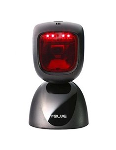 Honeywell Youjie HF600 Lector de Codigos de Barras Omnidireccional Sobremesa 2/D, QR - Indicateur LED