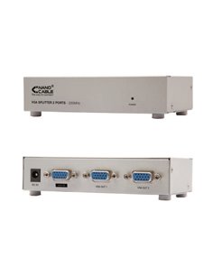 Nanocable Duplicador SVGA Pour 2 Monitores Avec Alimentation