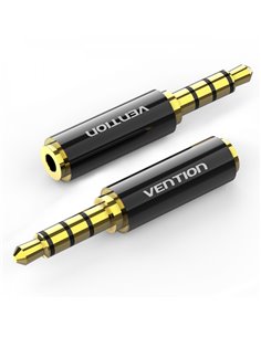 Vention Adaptateur Jack 3.5 Mâle à Jack 2.5 Femelle - Couleur Noir