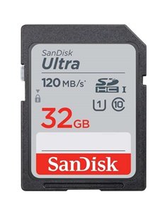 Sandisk Ultra Carte SDHC 32GB UHS-I Clase 10 120MB/s
