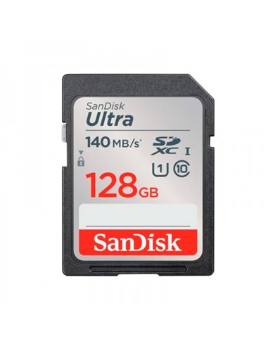 SanDisk Ultra SDXC 128GB UHS-I Clase 10