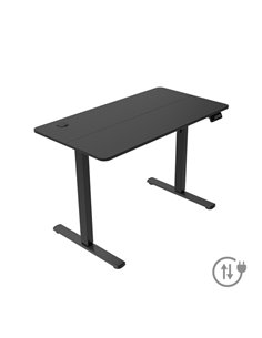 Mars Gaming MGD-ERGOPRO Mesa Gaming Motorizada - Altura Regulable Jusqu'à 118cm - Soportes Écouteurs et Bebidas - Gestion de Cab
