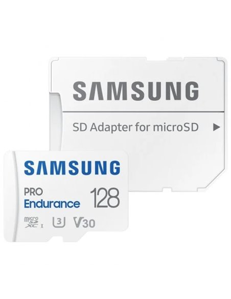 Samsung Pro Endurance Carte Micro SDXC 128GB UHS-I V30 Clase 10 Avec Adaptateur