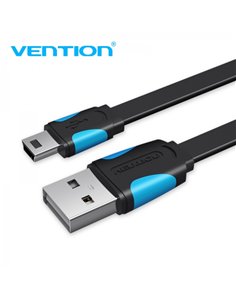 Vention Câble USB 2.0 Mâle à Mini USB Mâle - 0.5m - Bleu et Noir