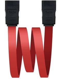 Nanocable Câble Datos SATA 0.50m - Couleur Rouge